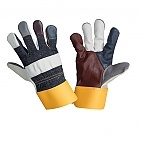 Rękawice ze skóry meblowej bydlęcej kpl.12 par 10[XL] - Rękawice ze skóry meblowej bydlęcej kpl.12 par 10[XL]